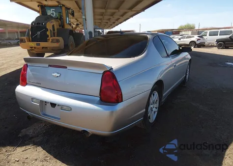 2006 Chevrolet Monte Carlo Lt из США, поврежденный, VIN 2G1WK151569302970